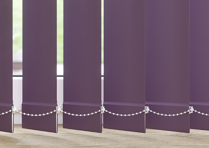 Roma (FR), Grape - Vertical Blind Slats - Image 3